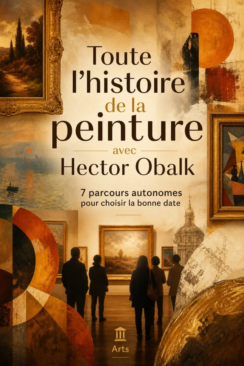Toute l’histoire de la peinture avec Hector Obalk, 7 parcours autonomes pour choisir la bonne date