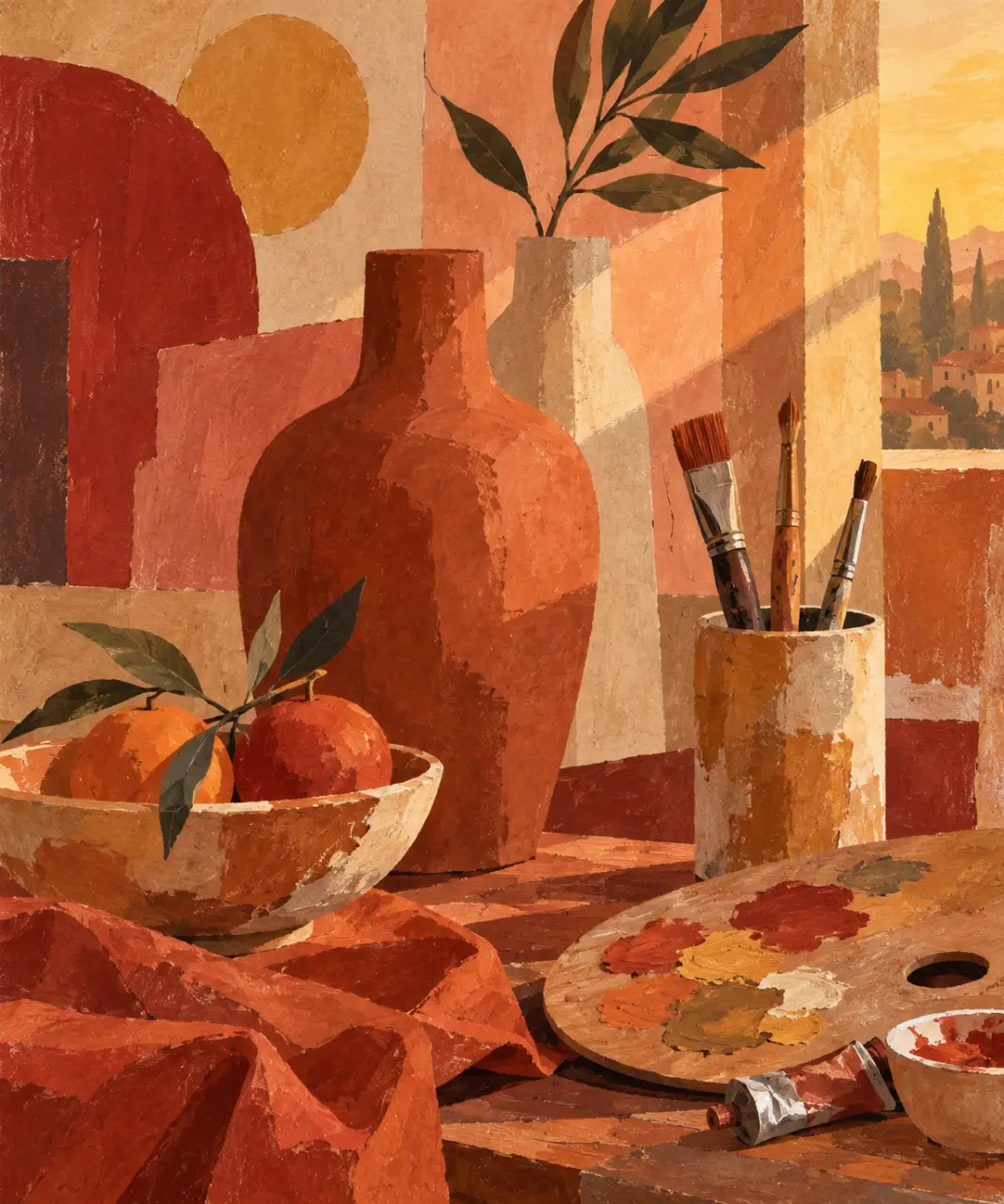 Acrylique gouache : des aplats mats et des couches résistantes après séchage