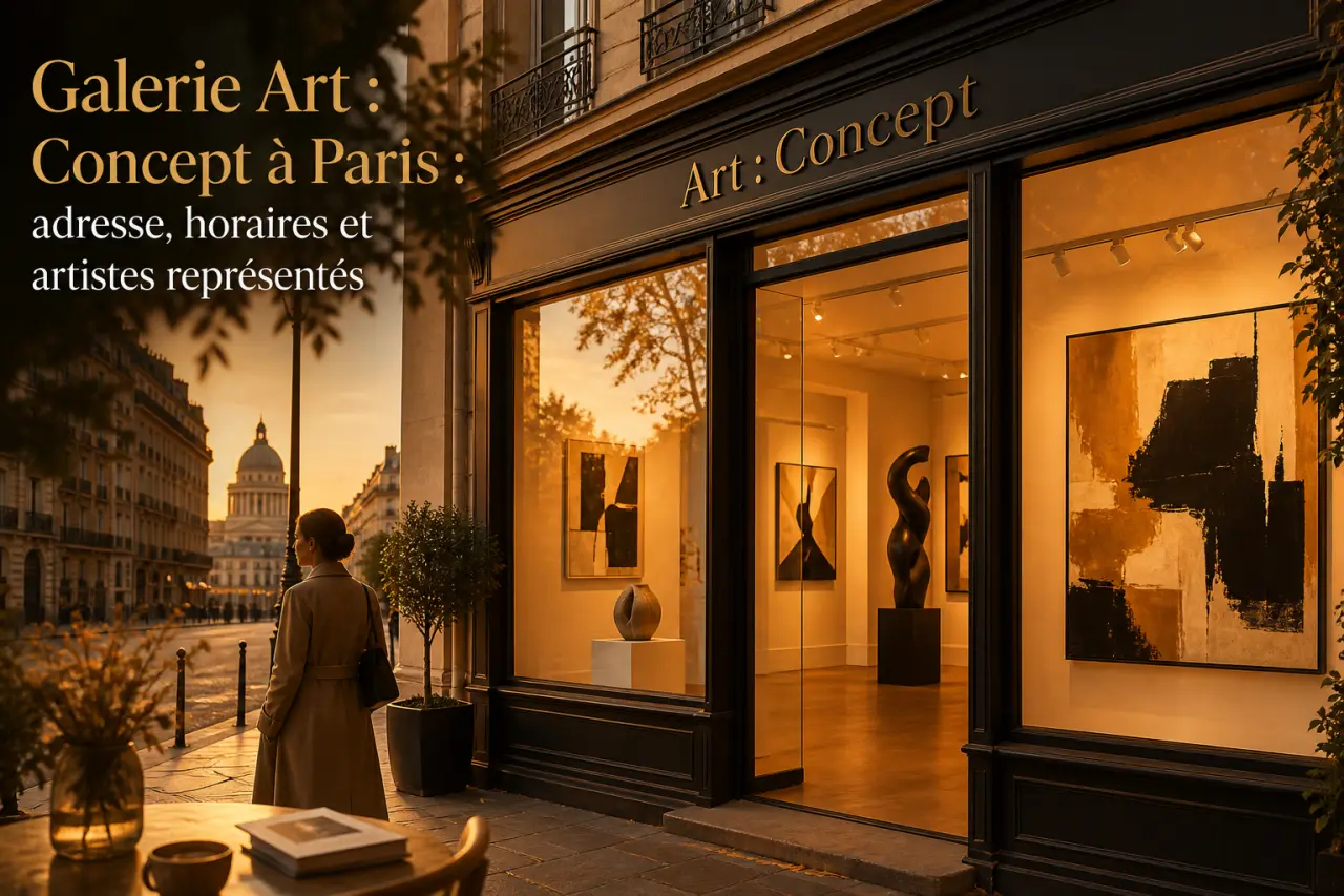 Galerie Art : Concept à Paris : adresse, horaires et artistes représentés