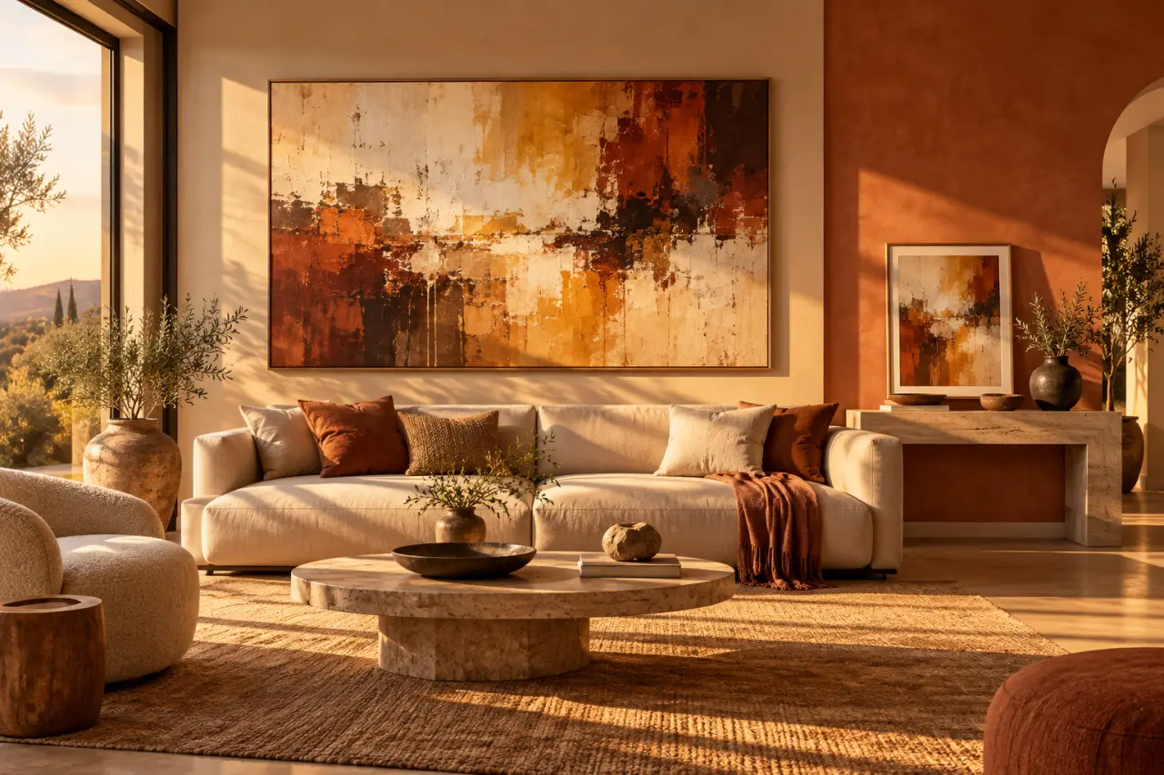 Tableau contemporain : original ou reproduction, quel format choisir pour votre intérieur ?