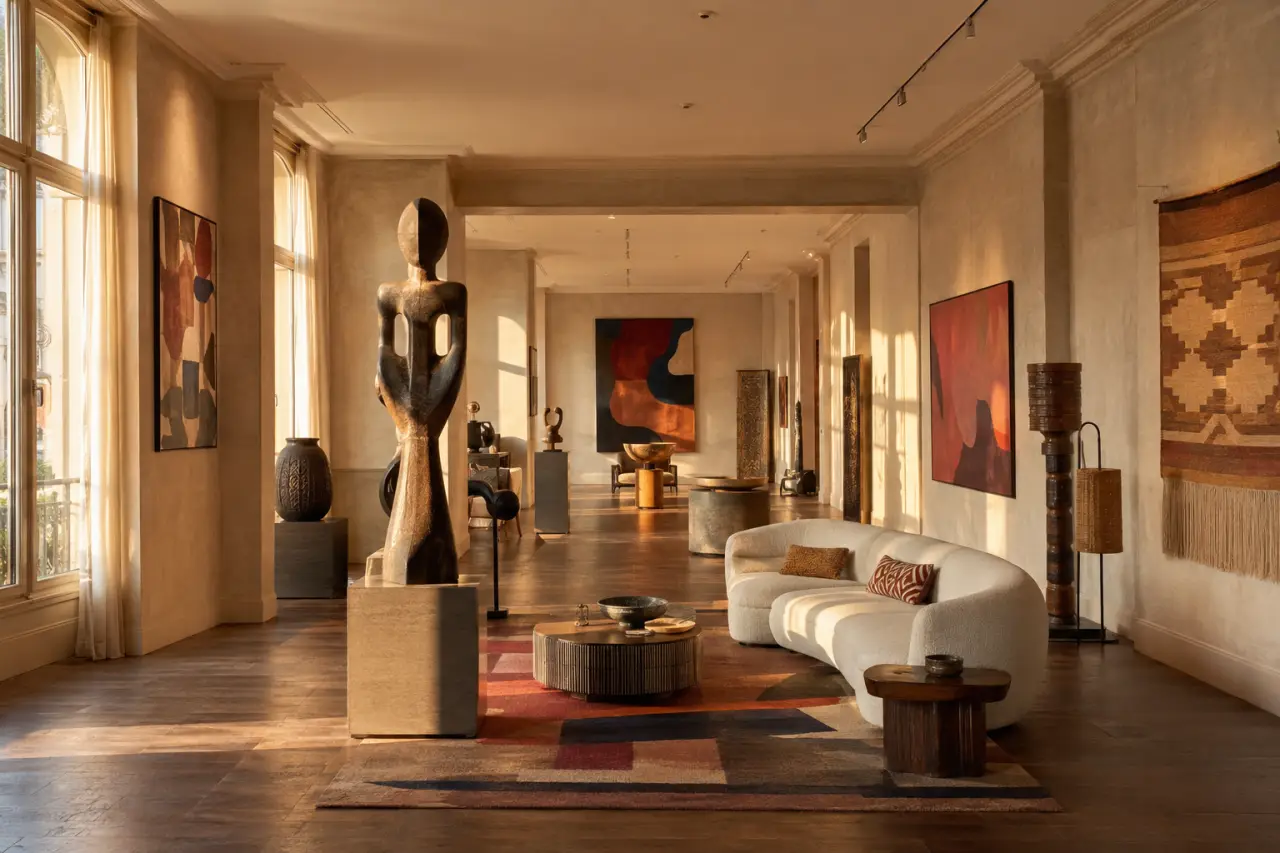 Galerie Art-Z à Paris : art contemporain africain, arts décoratifs et showroom privé