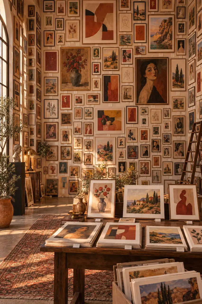 178 affiches d’exposition peinture, cadres et prix pour choisir le bon tirage