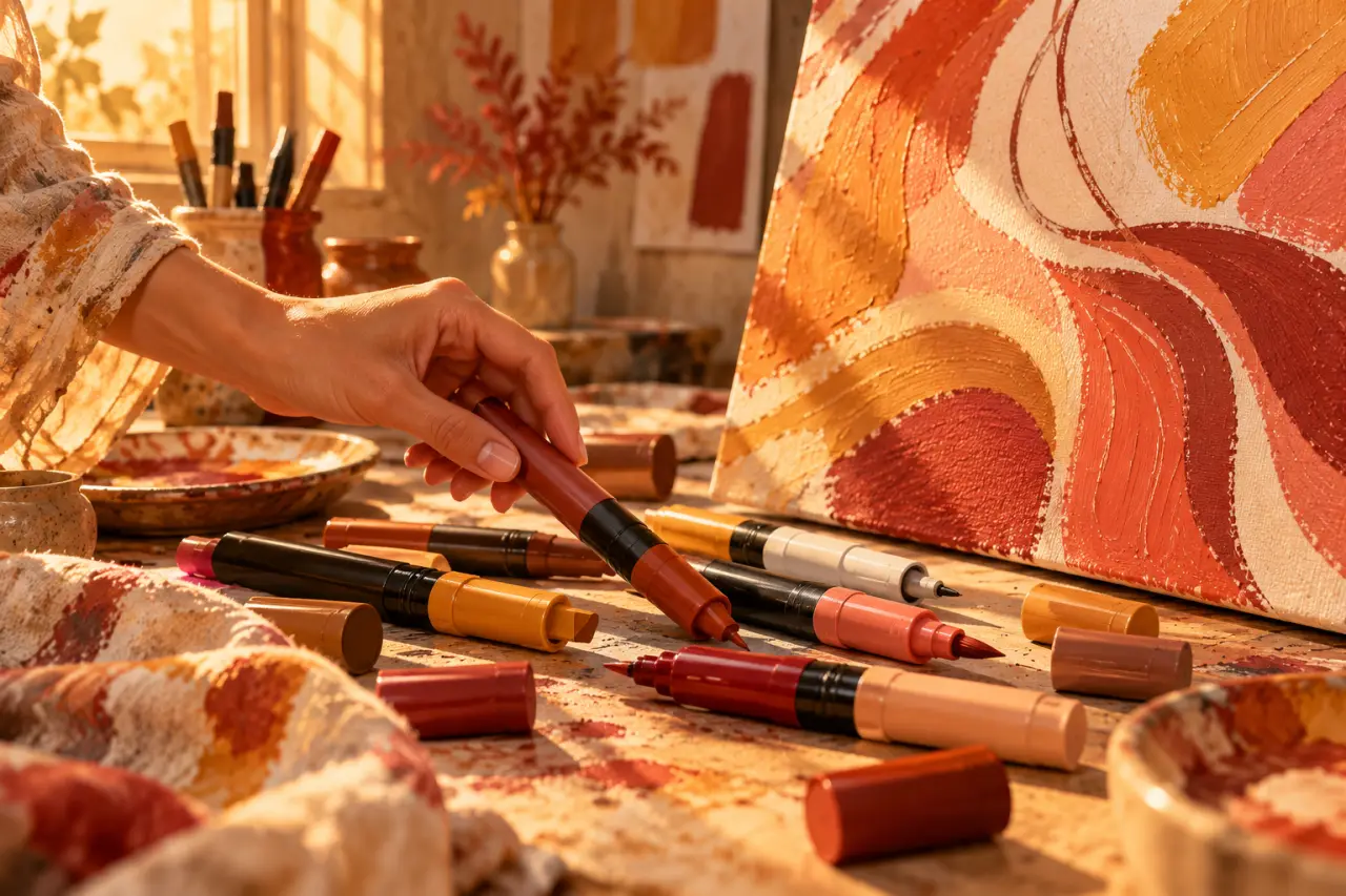 Peinture au feutre : choisir le bon marqueur et réussir ses créations sur toile