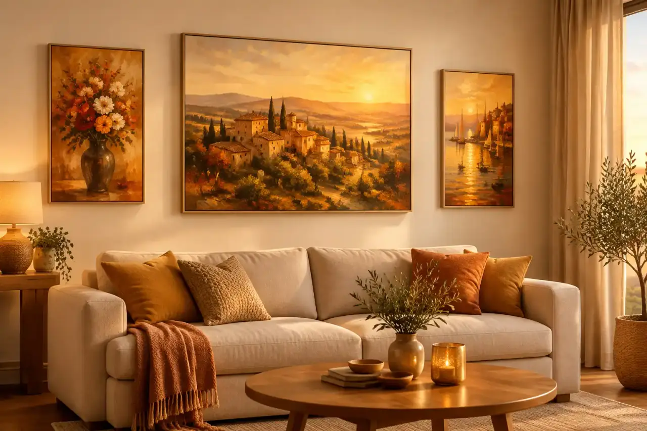 Les toiles tableaux déco habillent un mur sans l’alourdir, à condition de choisir le bon format
